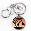 Silver keychain