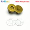14mm Antique Brass