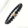 Black stone copper color crown