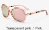Transparent pink&pink