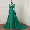 Real Photo Dark Green African Nigerian Lace Styles Evening Dresses ...