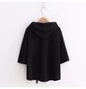 Solid color black