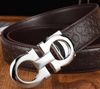 Silver buckle Brown