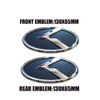 2Pcs-Carbon Silver