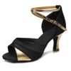 Black+Gold 7cm Heel