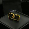 gold + black agate
