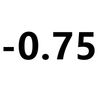 -0.75