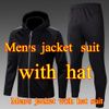 Men's Hooded jacket suit