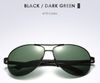 Black frame dk green lens