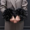 black 01 Faux Fox Fur