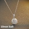 10mm ball white only pendants