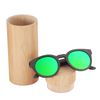 green lens with case