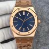 Rose gold Blue