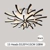 Remote Dimming 15Heads D120cm Black