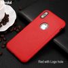 Red With Logo Hole