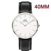 40MM White Silver