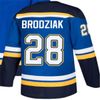 #28 Kyle Brodziak blue
