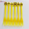 yellow fork