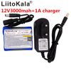 12V3000mah+12V1Acharger