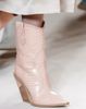 pink short boots