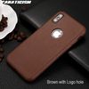 Brown With Logo Hole