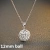 12mm ball white only pendants