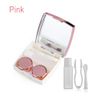 pink glasses case