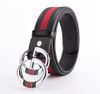 silver buckle black