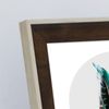 Marron and white 10 inch