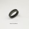 deep grey with black