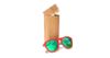 green lens with case
