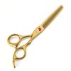 6.0 Inch Red Stone Pinking Shears