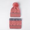 Pink Hats And Scarf