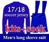 Men's long sleeve suit+sock