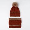 Brown Hats And Scarf
