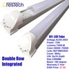 8Ft 72W Double Row Milky Cover