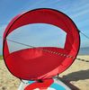 red rectangle window
