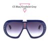 C5 Blue Frame Gradient Grey