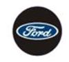 black ground blue ford