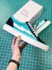 blue black suede canvas