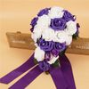 Purple With White