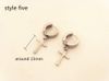 style 5 silver 1pair
