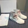 white lace up