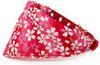 triangular design red