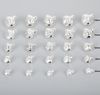 10mm 100pcs, silver
