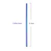 Rainbow straight straws