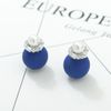 Dark blue white gold