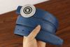 silver buckle blue