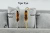 Tiger Eye With Gold Plated
