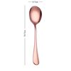 copper salad spoon